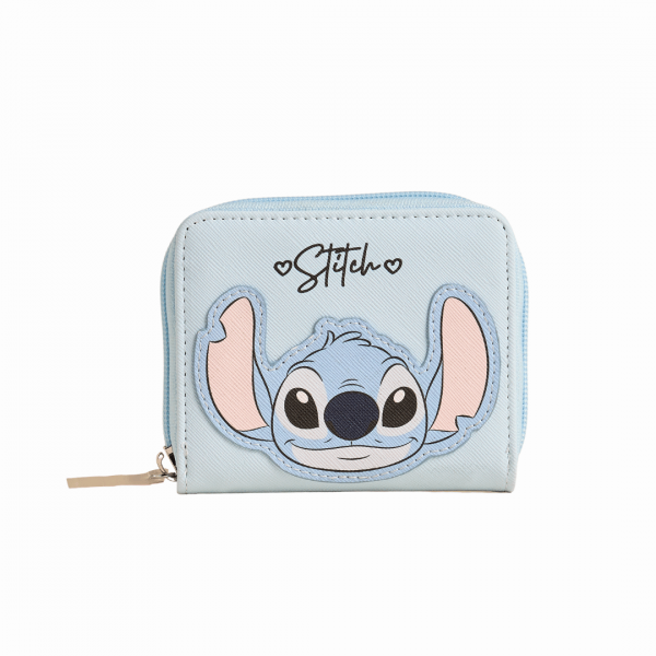 MAX Stitch Print Zip Around Wallet