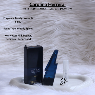 Carolina Herrera Bad Boy Cobalt Eau de Parfum - SAMPLE