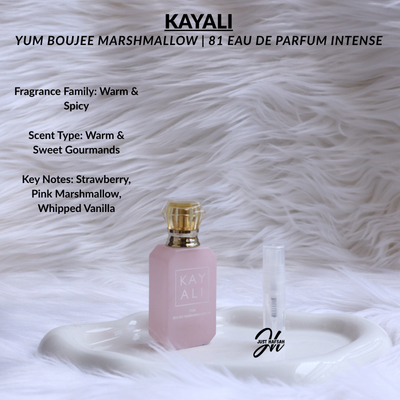 KAYALI YUM BOUJEE MARSHMALLOW | 81 Eau de Parfum Intense - SAMPLE