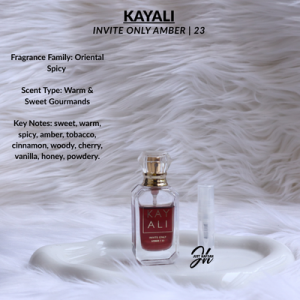 KAYALI Invite Only Amber | 23- SAMPLE