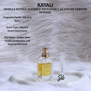 KAYALI Vanilla Royale Sugared Patchouli | 64 Eau de Parfum Intense- SAMPLE