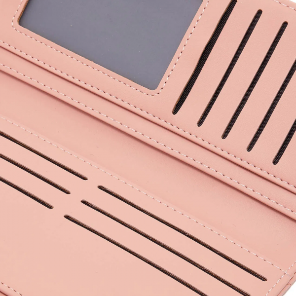 R&B Quilted Long Wallet - Image 2