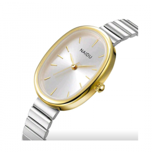 GENERIC gold silver watch
