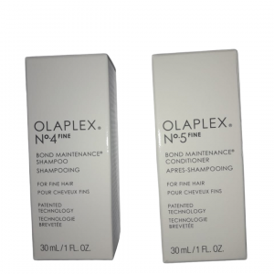 Olaplex No. 4 & No. 5 FINE Bond Maintenance Shampoo & Conditioner TRAVEL SET