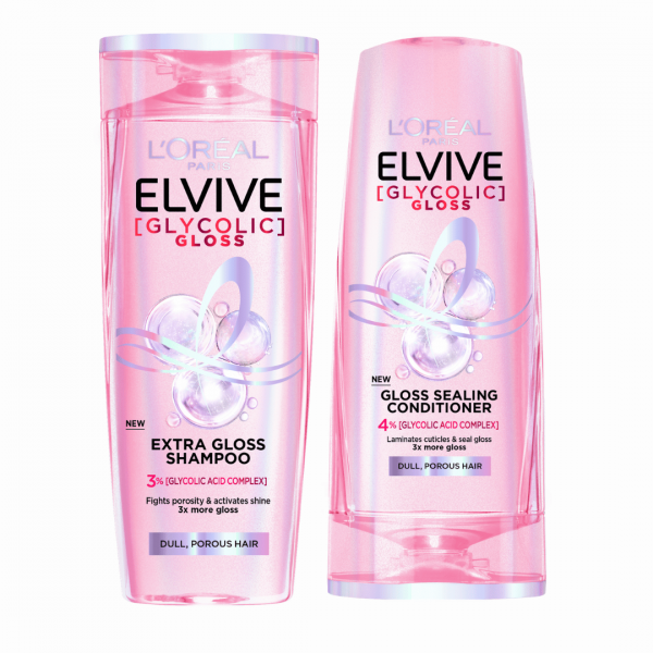 L’Oréal Paris Elvive Glycolic Gloss Shampoo & Conditioner