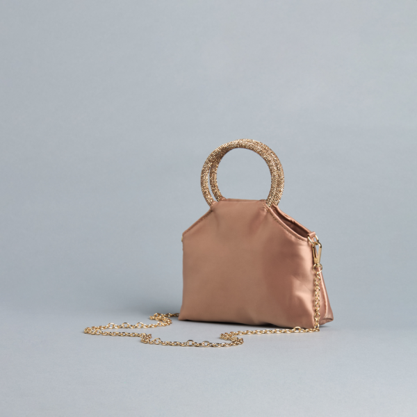 MAX Plain Crossbody Bag with Chain Strap