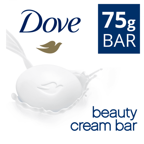Dove Beauty Cream Soap Bar, Original,75 g